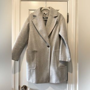 Women’s gray wool TopShop coat. Size 2.